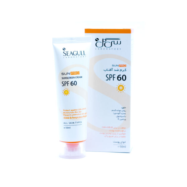 کرم ضد آفتاب (SPF60) برند سی گل