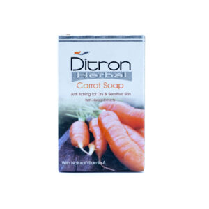صابون هویج ضد خارش و مناسب پوست های حساس برند دیترون