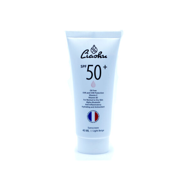 کرم ضد افتاب+SPF 50 رنگ بژ روشن برند لیاشو